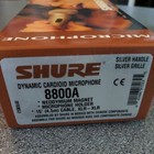 Vintage Shure 8800a Dynamic Microphone W box   Looks Unused