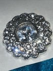 Vintage Rhinestone Buttons Craft Jewelry Art Sewing Lot  4