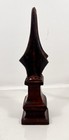 Vintage  Antique Home Decor Sculpture Finial Metal Fence Post Topper 7 25   