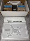 Etchmaster Glass Glue Chipping Kit - Glue   Dessicant  3 Stencils  