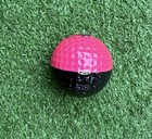 Ping Ball Two Tone Ball  Hot Pink And Black