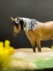 Custom Ooak Micro Resin Horse Diorama    summer Breeze    Like Breyer