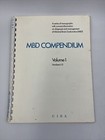 Mbd Compendium Volume 1 And 2 By Ciba  Minimal Brain Dysfunction 1974 Booklets