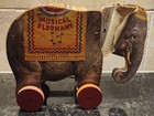Fisher Price 1948 Musical Elephant Pull Toy Rare Htf  