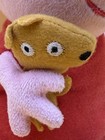 Ty Beanie Baby Peppa Pig Holding Teddy Bear 6  Tall Plush Stuffed Toy 