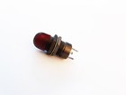 Nos Dialco Red Lens Panel Mount Dash Indicator Light 101-3830-931