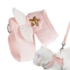 Kitten Harness Soft Harness Adjustable Cat Vest Harness Pet Training Collar Leas