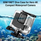 Waterproof Case For Gopro Hero 4k Compact Waterproof Camera 60m 196ft Underwa   