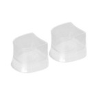 2 Pcs High Heel Protectors Silicone Stoppers Cover Antislip Latin Stilettos