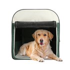 36  Dog Cage Crate Kennel Pet Cat Cage Crate Travel Folding Carrier Crate Green
