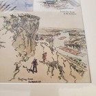 Harpers Weekly Early Wisconsin Dells Logging Poster  circa 1870s  Wisconsin 