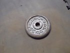 Vintage Display 5 Lb   gold s Gym  Barbell Plate Weight 1  Sleeve