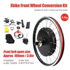 20 Electric Bicycle Motor Conversion Kit Front Rear Wheel E Bike Cycling Hub