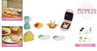 Doll House Furniture And Decor Breakfast Playset With Accessories For 3 