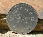 1922 Stockton California  san Joaquin  Rare Unl Panama Soft Drinks Cigars Token