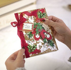  new  Anna Griffin 48 Pc  Christmas Holiday Jacket Inserts  watch Video 