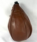 Vintage Everlast 4 Lb Leather Speed Bag Punching Boxing Brown Made In Usa 106