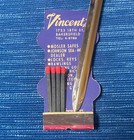 Vtg Vincent s Bicycle Shop Bakersfield Ca Matchbook Mosler Safe Sporting Goods
