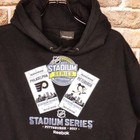 Men Size L Reebok 2017 Nhl Big Chest Print Hoodie Sweatshirts Original Popular V