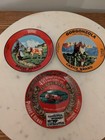 Set Of Bia Cordon Bleu Cheese Plates Collectible- 3 Pieces