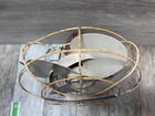 Vintage Westinghouse 12la5a Desk Fan Metal Cage Movies Art Deco 1940s 1950s