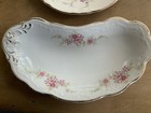 Antique And Vintage Butter Pats And Mini Plates In Pinks-set Of 6