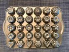 Nordic Ware Bundt Teacake   Candies Pan Makes 30 Desserts  Used Once