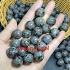 10pc Natural Yooperite Ball Flame s Stone Ball Quartz Crystal Sphere Gem 15mm 