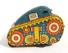 Vintage Marx Tin Litho Wind Up Tank   Works Somewhat  
