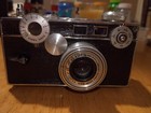 2 Vintage Argus C3 35mm Rangefinder Cameras  the Brick  - Shutters Fires