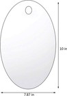 Deluxe Larger Anti-fog Shower Mirror  Fogless Shaving Mirror With Razor Holder