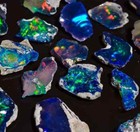 Cut Grade Black Opal Rough Lot Aaa Grade Large Siz Ethiopian Welo Black Opal Raw