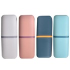 Toothpaste Case Cover Holder Portable Travel Toothbrush Box Storage Gargle Cup