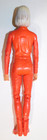 Vintage Orange Jane West Mod Johnny West Wife 1960s Marx Toys Cowboy