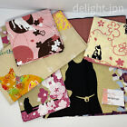 Furoshiki Wrapping Cloth Cat Set Of 5 Japanese Traditional Cloth