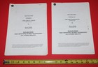 Old Doctor Who Original Set Used Script Set 2 Scripts Dr  Who Bbc Not Tv Prop