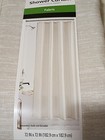 Mainstays Brand New Fabric Shower Curtain Polyester Textured Tan 72  X 72  B13