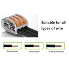 Wago Lever-nuts Wire Connectors 2x2 4 Pin Assortment 24a 400v Conductor