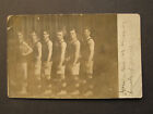 Vtg 1910 Rppc Postcard Basketball Team Players Black River Falls Wisconsin Atq