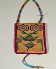 Nez Perce Cornhusk Bag W  Beaded Handle