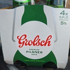 4 Pk Grolsch Swing Top Empty Beer Bottles For Home Brewing  Green Glass