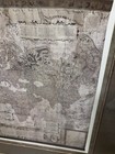 Massive Well Framed Mercator 1569 World Map