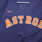 Houston Astros George Springer 4 Rainbow Jersey Nike Womens Large Navy Blue Mlb