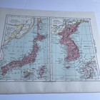 Map 1935  China  Japan Korea   31 Map Old Vintage Antique Atlas Print Gift Gifts