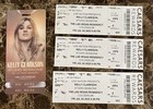 Kelly Clarkson Las Vegas Residency Vip Collectible Tickets