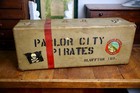 Vintage Getzen Pirates Skull Trumpet Bugle Antique Instrument Wood Case Only
