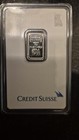 Credit Suisse 2 Gram Platinum Bar  999 Fine Platinum Bar With Assay Card