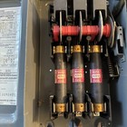 Square D H362 60 Amp 600 Volt 3 Phase Fused Disconnect  d-1665