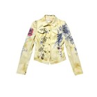 Vintage Rare Ss 2003 Toger Tattoo Print Jacket Size 8uk Archive Designer