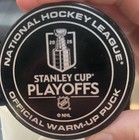 Game 7 Buffalo Sabres Game Used Warm-up Puck Playoffs 5 18 26 Montreal Canadiens